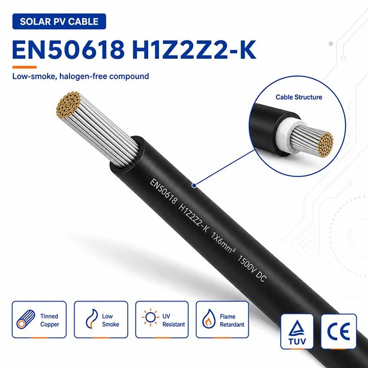 EN50618 H1Z2Z2-K Solarkabel
