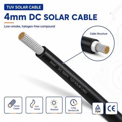 4 mm DC-Solarkabel